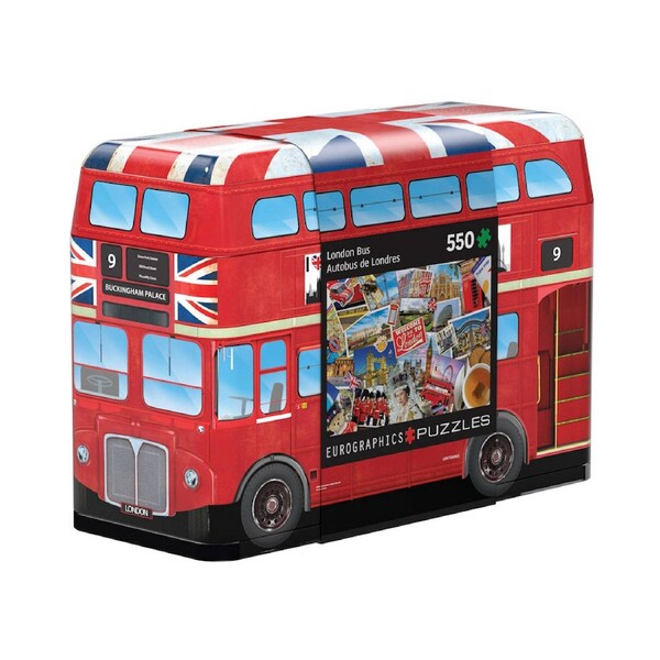 Puzzle London Bus 550pc *Tin*