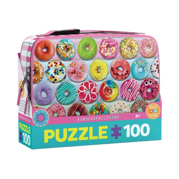 Puzzle Donuts 100pc Lunch Bag
