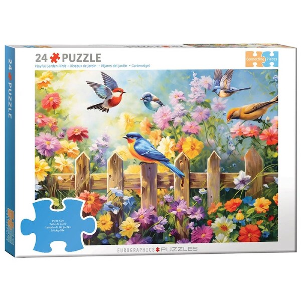 Puzzle Connecting pcs GdnBirds24pc
