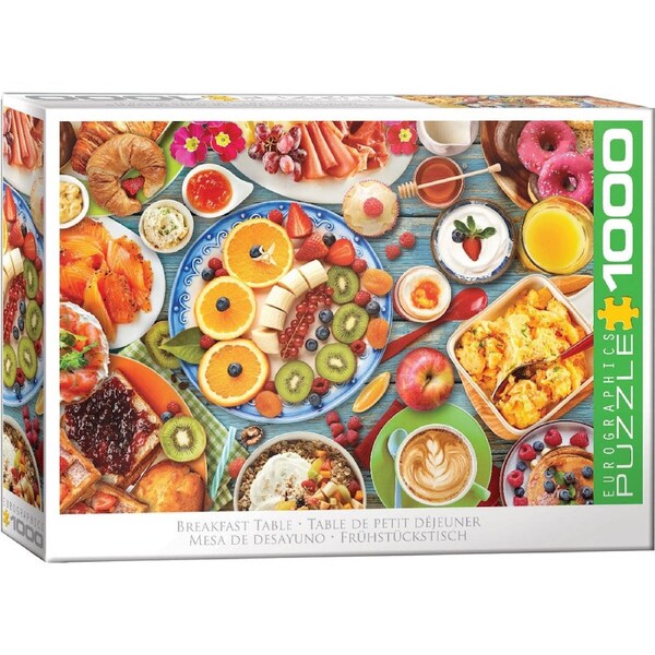 Puzzle Breakfast Table 1000pc