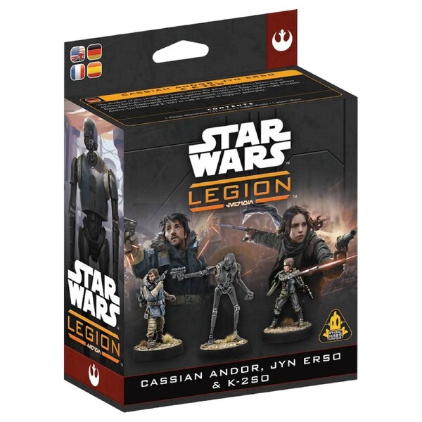 Star Wars: Legion Cassian Andor Jun Erso & K-2SO