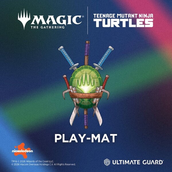 Ultimate Guard: Playmat MTG: TMNT Black Uncommon