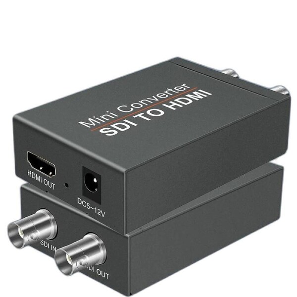 ESTONE SDI to HDMI Converter Adapter for 3G-SDI / HD-SDI / SD-SDI Signals, 1080P@60Hz (OZH5)