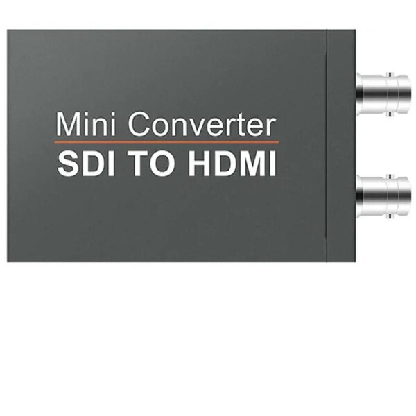 1080P SDI to HDMI Converter,ESTONE Mini SDI to HDMI Audio Video Converter Adaptr Support 3G-SDI, HD-SDI, SD-SDI with SDI Loopout for Camera HDTV (OZH5)