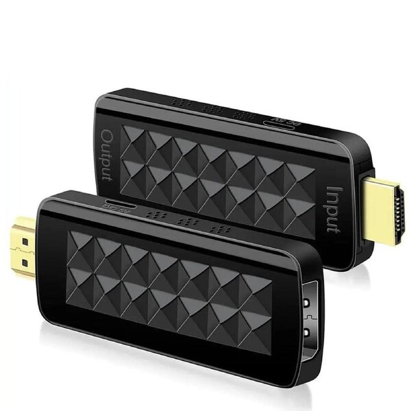 ESTONE HDMI-Compatible To Displayport Converter Adapter 4K 60HZ HD Male to DisplayPort Female Adapter with USB Power for PS5 TV Box Xbox HD To DP (OZHD2)