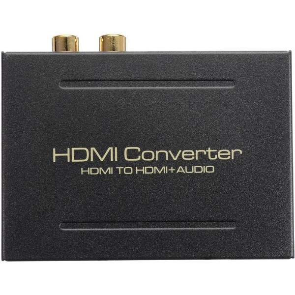 ESTONE 4K HDMI Audio Extractor, HDMI to HDMI + Optical + RCA L/R Stereo Audio Out, HDMI Audio Converter Adapter Splitter Supports 4K, 3D, 1080P for TV, Firestick,PS3/PS4/PS5,Blue-Ray DVD Players