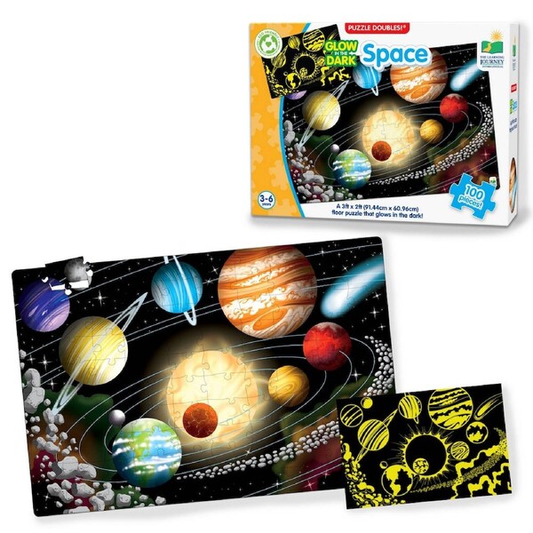 Learning Journey: Puzzle Doubles Glow In The Dark Space