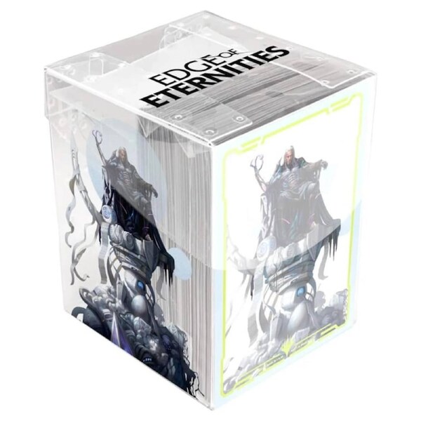 Ultra Pro: UP38854 Edge of Eternities 100ct Deck Protector Sleeves Clear Box Key Character PW MtG