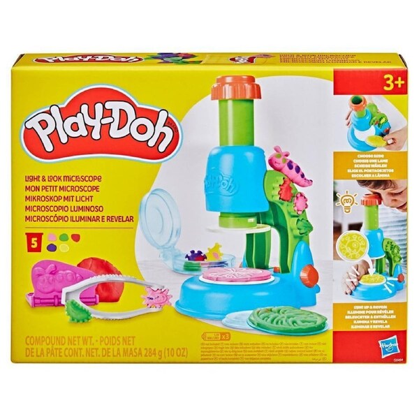 Playdoh Light And Look Microscope Toy