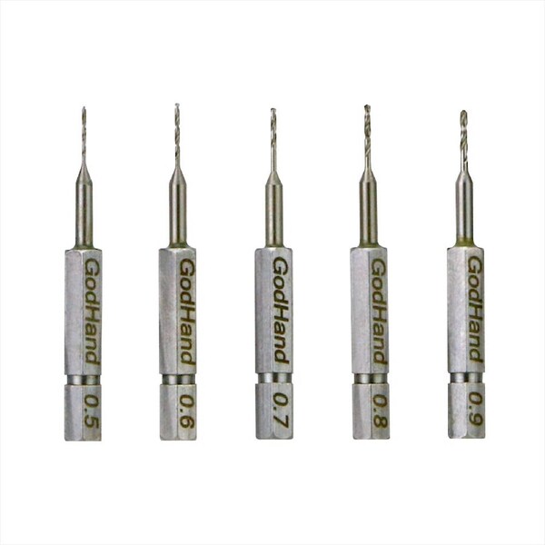Godhand: Bits Quick Attachable Drill Bit Set B 5 pcs set
