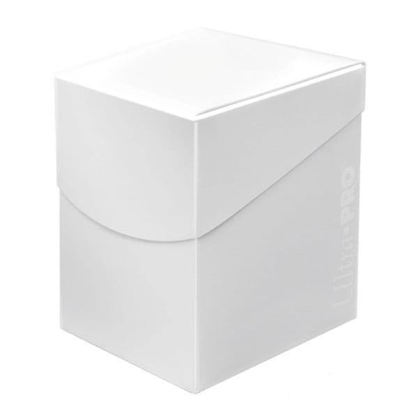 Ultra Pro: UP85682 Eclipse PRO 100+ Arctic White Deck Box Cards