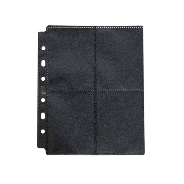 Dragon Shield: Binder Pages 8-Pocket Display Black