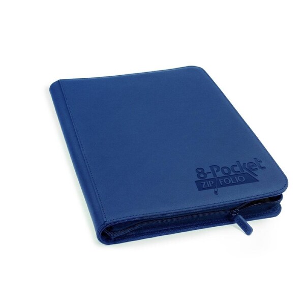 Ultimate Guard: Portfolio 16-Pocket XenoSkin ZipFolio 320 Dark Blue
