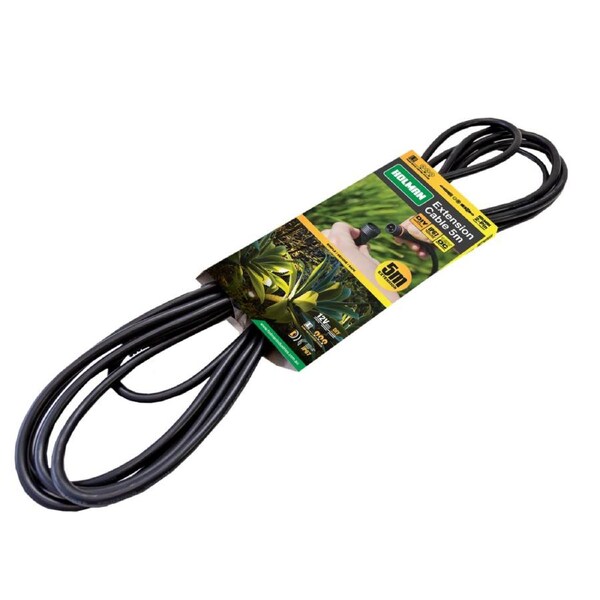 Holman 5m Black Warm White Garden Light Extension Cable ALCW5