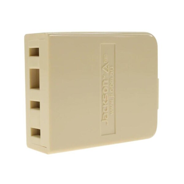 Jackson Modular Telephone Adaptor - RJ45 to RJ12 - 45mm Plastic - Durable