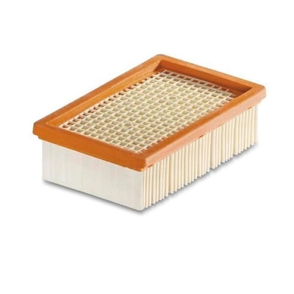 Karcher Flat Vacuum Cleaner Filter - 125mm Synthetic Fiber - Easy Replace