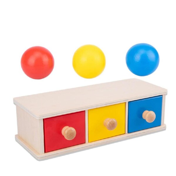 HOLALA Montessori Wooden Toddler Toys Early Education Toys for Kids-F