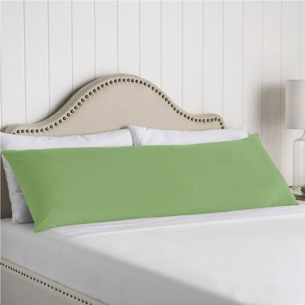 Artex 100% Cotton Body Pillowcase Sage 48 x 145 cm - Soft & Durable