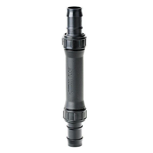 K Rain 25mm Inline Filter - Black - Durable Polypropylene - KF25