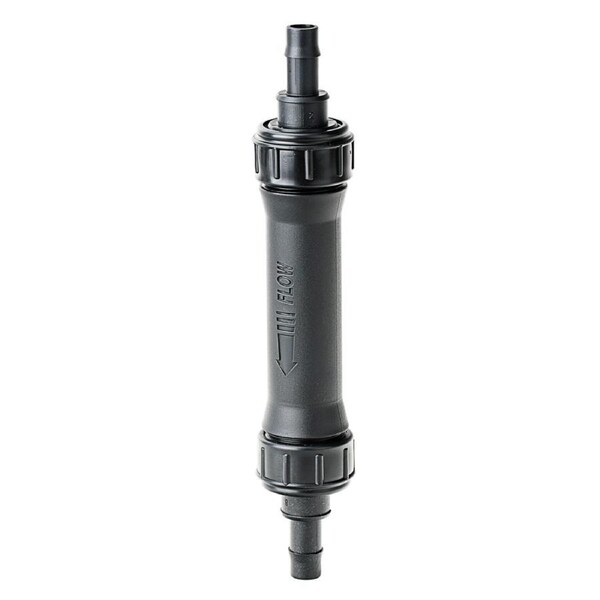 K Rain 13mm Inline Filter - Black - 1 Piece - Durable Polypropylene