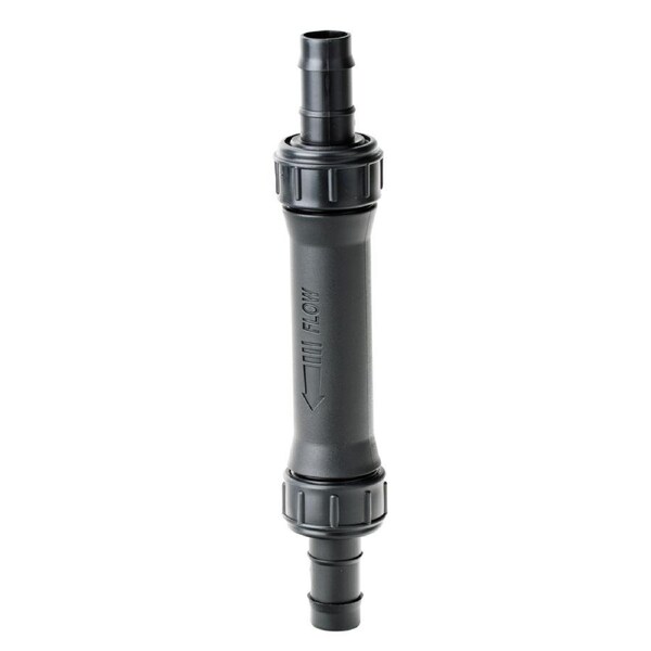 K Rain 19mm Inline Filter - Black - Durable Polypropylene - KF19