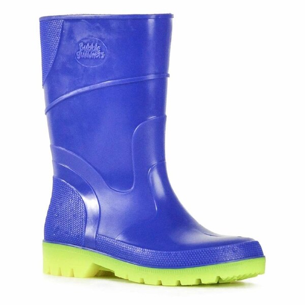 Bata Kids Gumboots Size 11 - Blue and Yellow - Waterproof - Durable
