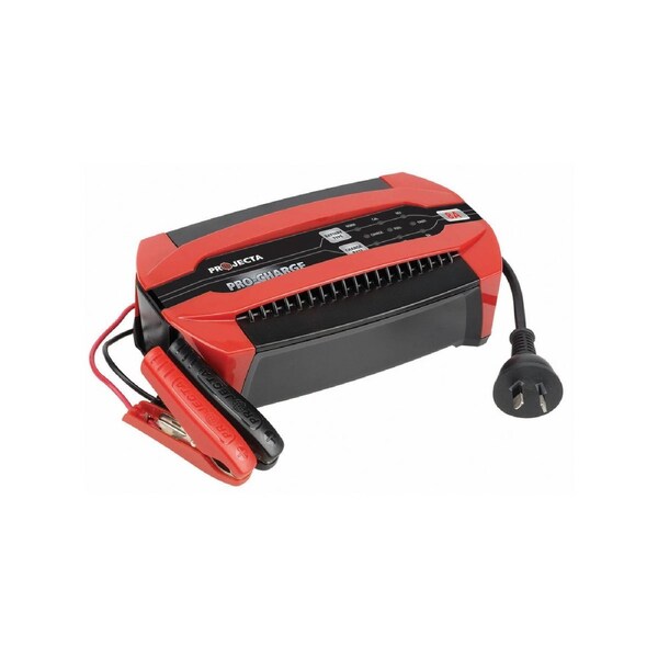 Projecta 12V 8A 6 Stage Automatic Battery Charger - Black/Red - Efficient Charging