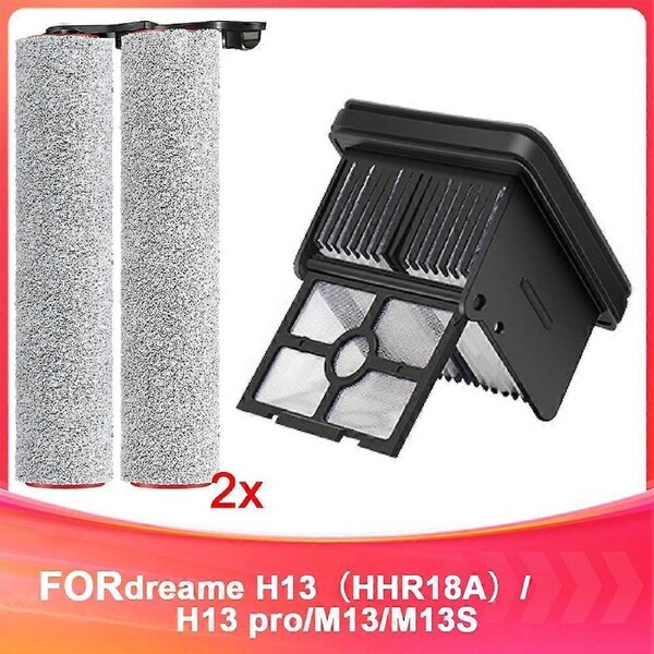 For H13 (HHR18A)/H13 Pro/M13/M13S Roller Brush, Filter Replacement Parts Sweeper Consumables