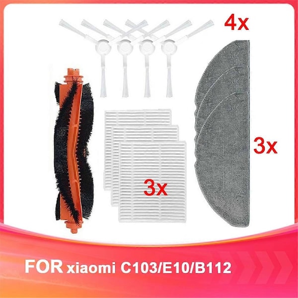 For C103/E10/B112 Robot Sweeper and Mopper 3C Enhanced Version Accessories Side Brush Filter