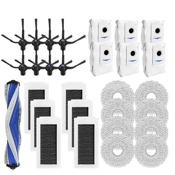 For Cobos Debot X5 OMNI/X5 PRO OMNI/X5 PRO Vacuum Cleaner Roller Brush Side Brush HEPA Filter Dust Bag Mop Rag Parts