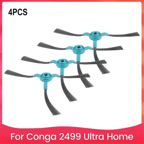 4pack Sweeping Machine Accessories Side Brush for 2499 Ultra Home Advanced Replacement Robot Vacuum Spare Parts