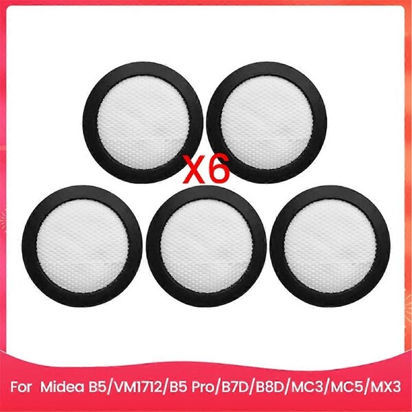 5PCS Vacuum Filter Accessories Fit for B5 VM1712 B5 Pro B7D B8D MC3 MC5 MX3 Mite Remover Accessories Replacement