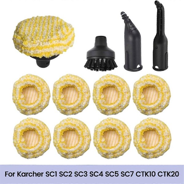 Steam Cloth Cover for SC1 SC2 SC3 SC4 SC5 SC7 CTK10 CTK20 Handheld Steam Brush Vacuum Cleaner Parts Accessories