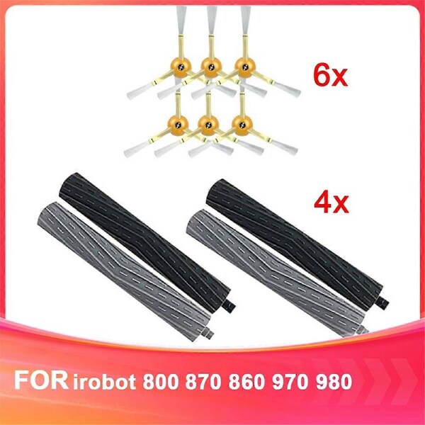 Suitable for 800 Hepa 870 860 970 980 Robot Sweeper Accessories Roller Brush Side Brush