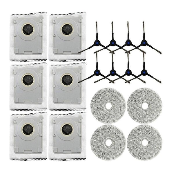 For Mini Sweeping Machine Replacement Dust Bags Rag Side Brush Trash Bag Spare Parts Robot Vacuum Cl