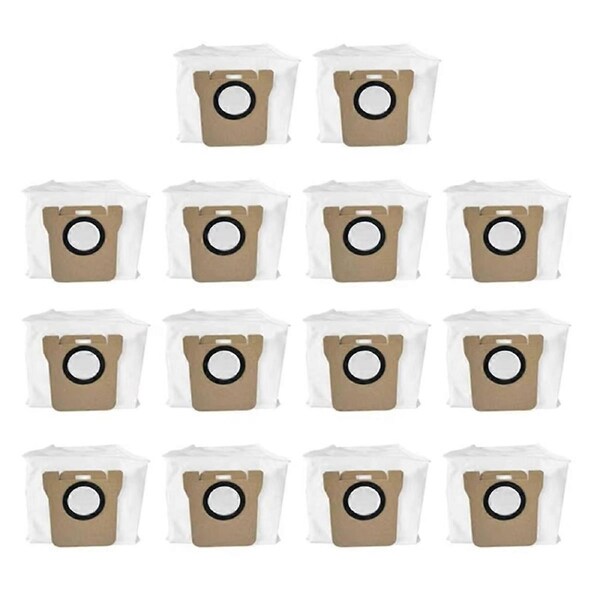 14Pcs Fit for Robot Vacuum X20+/X20 Plus Replacement Accessories Dust Bag