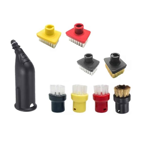 Steam Nozzle Bristle Brushes Set for EasyFix SC1/SC2/SC3/SC4/SC5/SC7 Handheld Vacuum Cleaner Accessories