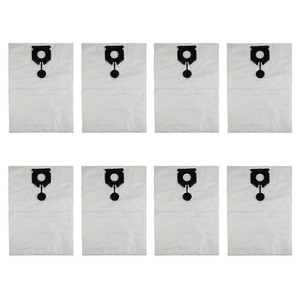 8pcs Dust Bags Replacement Set for NT 40/1 NT 50/1 Tact 2.889-155.0 Non-Woven Fabric Bags Vacuum Cle