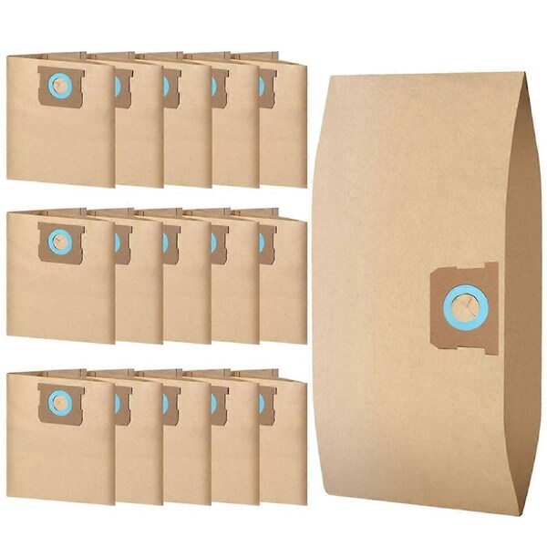 16 PACK DXVA19-4101 Bags for Vacuum Bags for 6-10 Gallon Wet/Dry Vacuum, for Bags