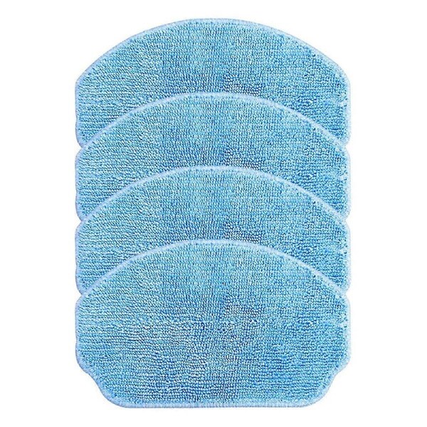Microfiber Mop Cloth Set for for 999 Robot Vacuum 4 Replacement Cloths for Effective Floor Cleaning