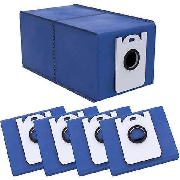 5 Pack Bag Large Capacity Dust Collector Bags Replacement for Bobsweep Dustin -I RC400 Ultra-Vision