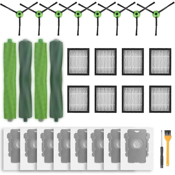 Replacement Parts for I2 I3 I3+ I4 I4+ I6 I6+ I7 I7+ I8 I8+/Plus E5 E6 E7, Robot Vacuum Accessories