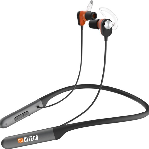 Citeco Bluetooth Noise Isolating Earbuds - 26dB Noise Isolation - ENC Microphone - IPX4 Sweat Resistant