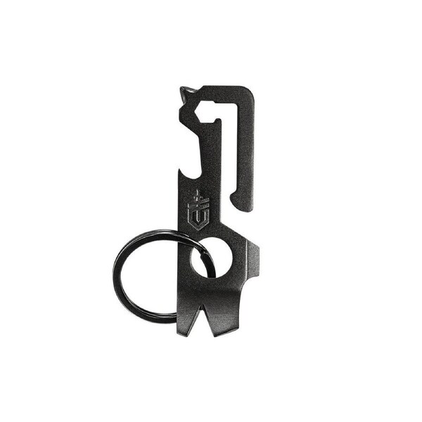 Gerber Multitool Keychain Mullet - Compact 70mm - Black - Lightweight