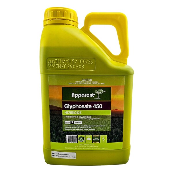 Apparent 5L Glyphosate 450 Herbicide - 17231