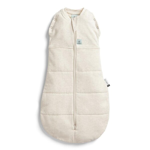ErgoPouch Cocoon Swaddle Bag TOG 3.5 Baby/Infant Soft Oatmeal Marle 0-3 Months