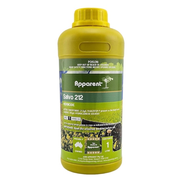 Apparent 1L Salvo 212 Fluazifop Herbicide - 10465