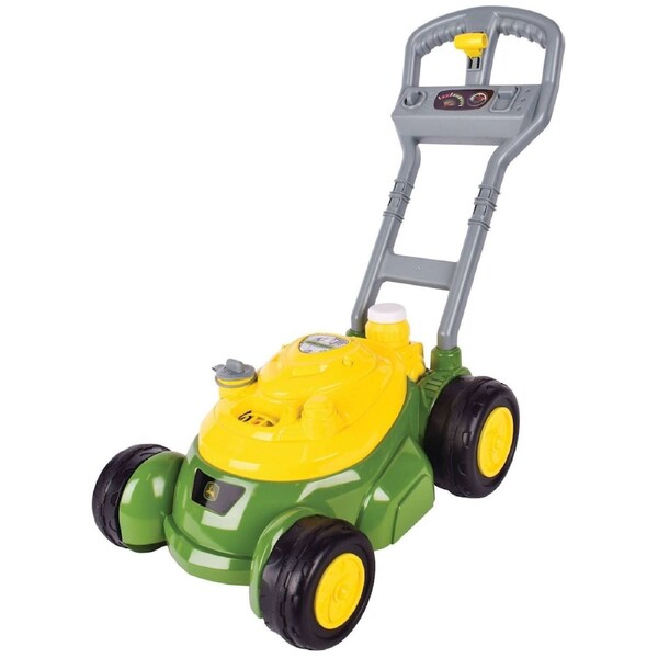 John Deere Bubble & Go Push Lawn Mower Toy - 320907