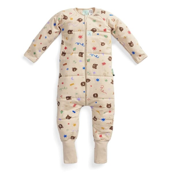 ErgoPouch Sleep One Piece TOG 3.5 Kids/Toddler Organic Cotton Party 6-12 Months