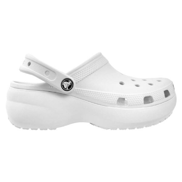 Crocs Women's Classic Platform Clogs White US Women's 7